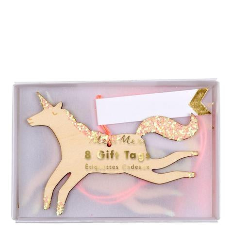 Unicorn gift tags - Meri Meri