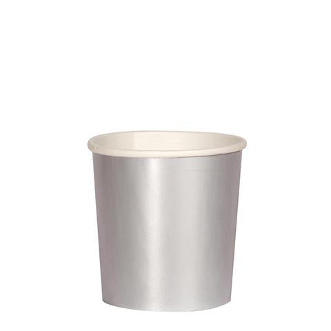 Silver tumbler cups - Meri Meri