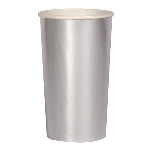 Silver highball cups - Meri Meri
