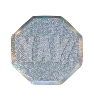 Yay sparkle side plates - Meri Meri