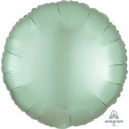 Satin luxe circle - mint green