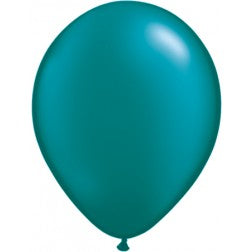 Helium inflated 11” balloon - Pearl teal