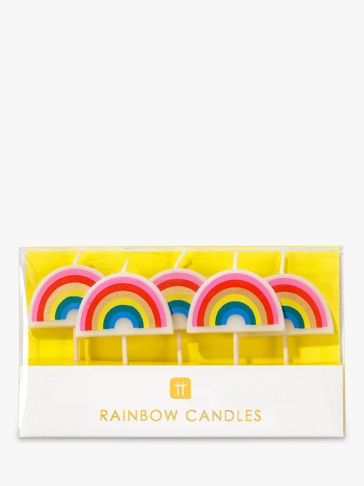 Rainbow brights candles