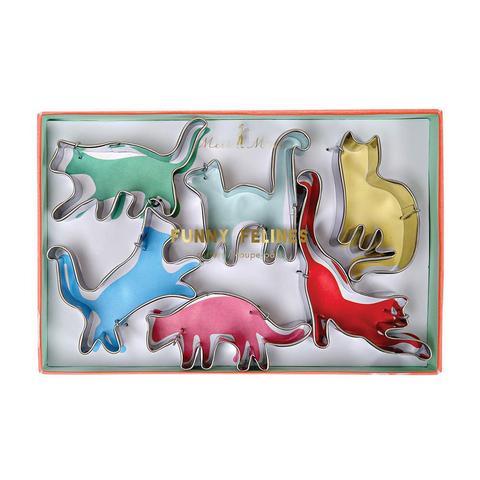 Funny feline cookie cutters Meri Meri LolliLoot