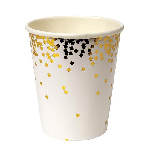 Gold confetti cups - Meri Meri
