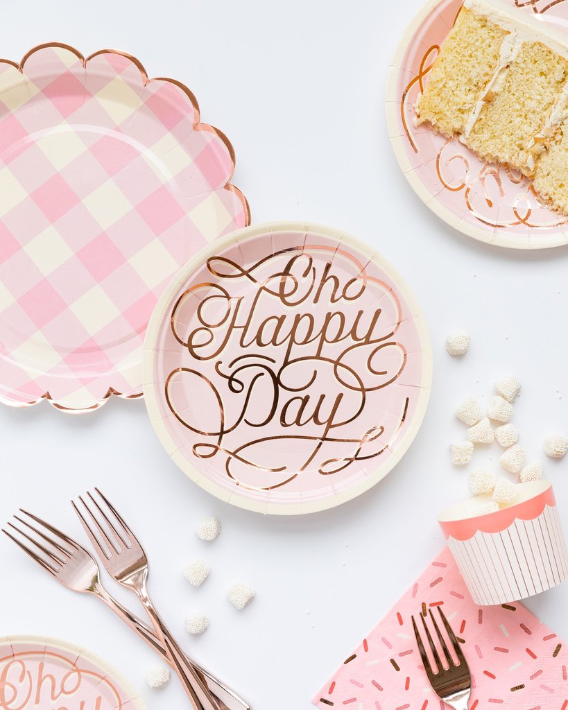 Cake by Courtney - Oh happy day plates