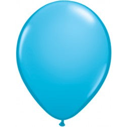 Helium inflated 11” balloon - robins egg blue
