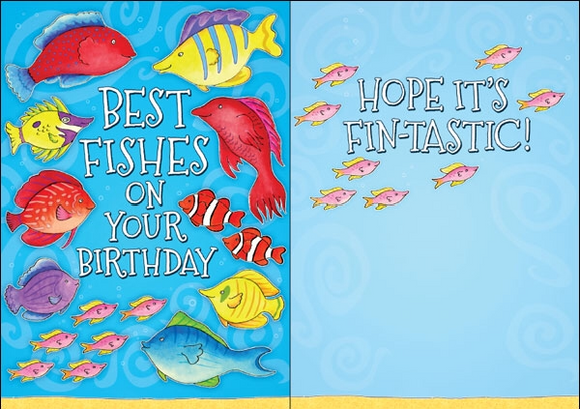 *SALE* Birthday fishes