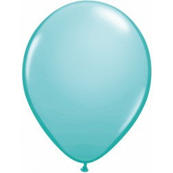Helium inflated 11" Balloon - Caribbean Blue