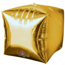 Cubez balloons - gold foil