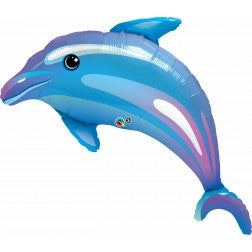 Supershape foil balloon - Delightful dolphin
