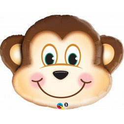 supershape foil balloon - monkey