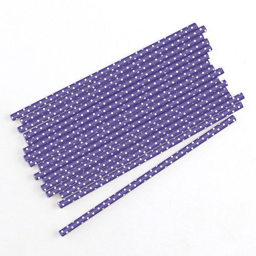 *SALE* Purple straws