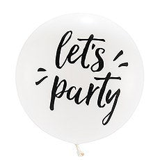 Helium inflated 17 inch balloon - script messages