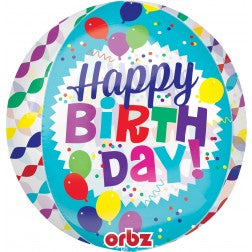 Orbz - Happy Birthday streamer burst