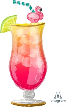 Supershape foil balloon - Tropical drink