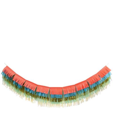 Colourful fringe large garland - Meri Meri
