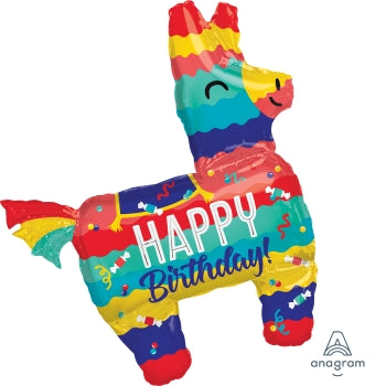 Supershape foil balloon - Piñata party