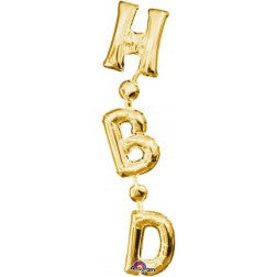 Air fill H.B.D gold - does not take helium - will not float