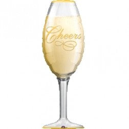 Supershape foil balloon - Champagne glass