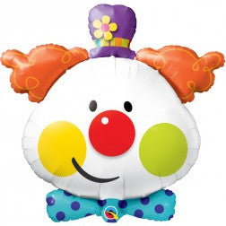 Supershape foil balloon - clown