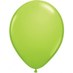 Helium inflated 11" Balloon - Lime Green