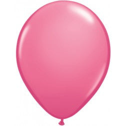 Helium inflated 11" Balloon - Rose