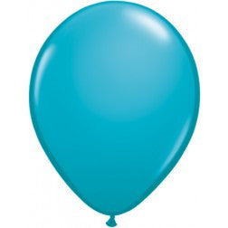 Helium inflated 11" Balloon - Tropical Teal