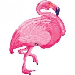 Supershape foil balloon - Flamingo
