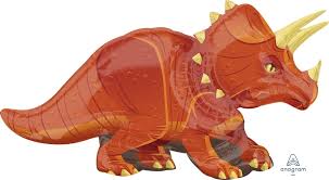 Supershape foil balloon - Triceratops