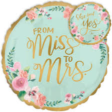 Standard satin from miss to mrs