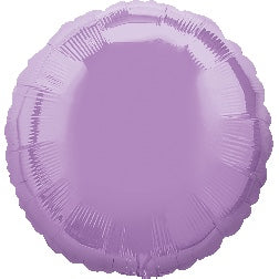 Pearl lavender - round foil balloon