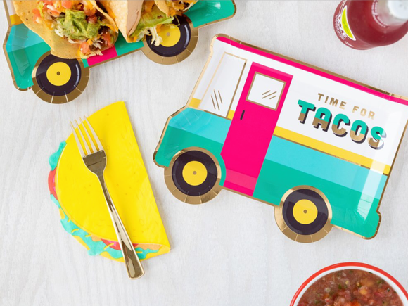 Taco truck plates