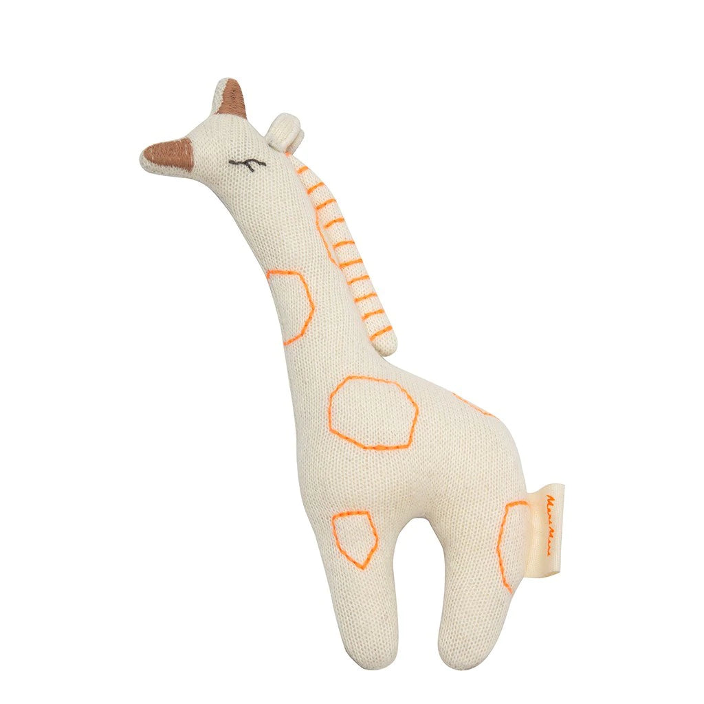 Giraffe baby rattle - Meri Meri