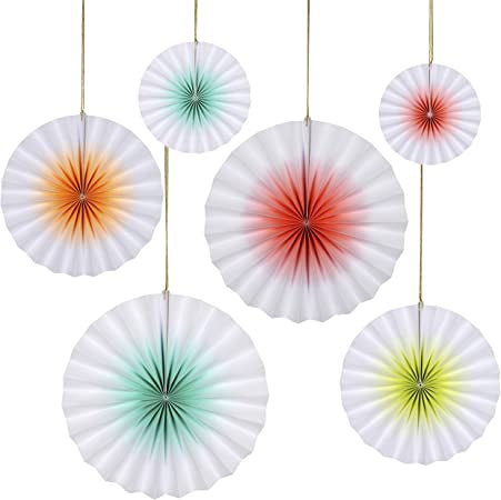 Neon ombre pinwheels - Meri Meri