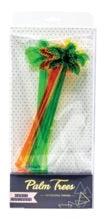 Reusable palm tree stirrers