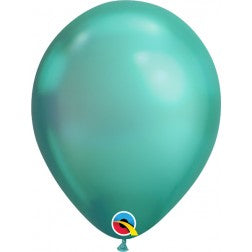 11” latex balloons for you to fill at home - pack of 5 - chrome balloons