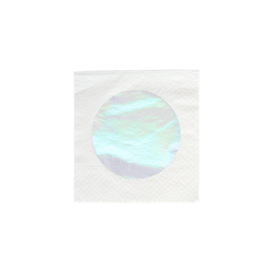 *SALE* Oh happy day - iridescent dot cocktail napkins