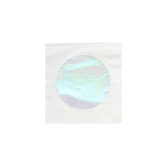 *SALE* Oh happy day - iridescent dot cocktail napkins