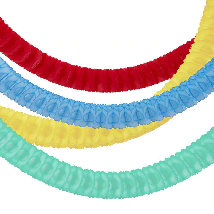 Rainbow honeycomb garlands - Meri Meri