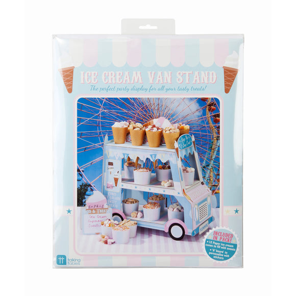 Ice cream van stand