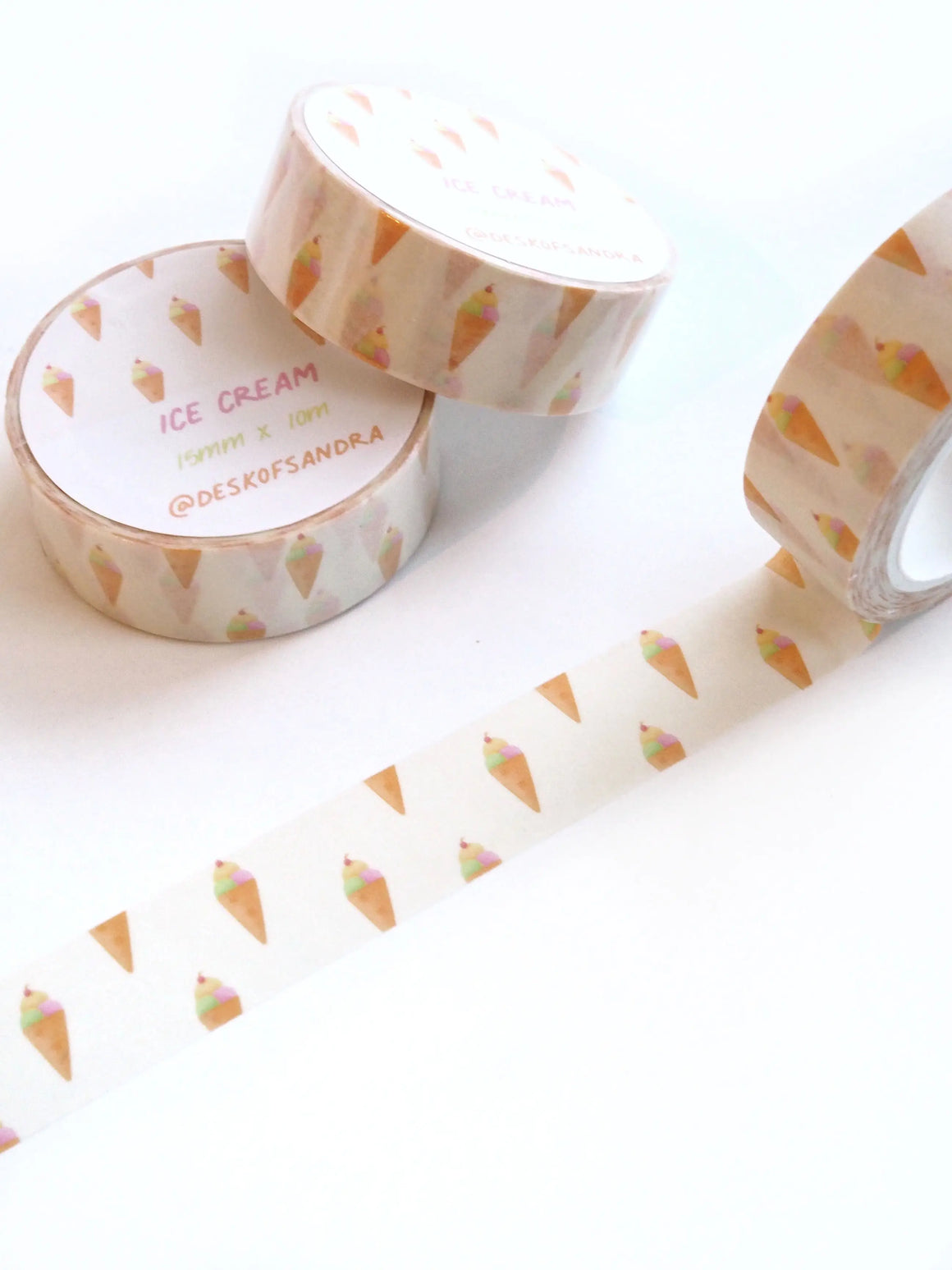 Ice cream washi tape