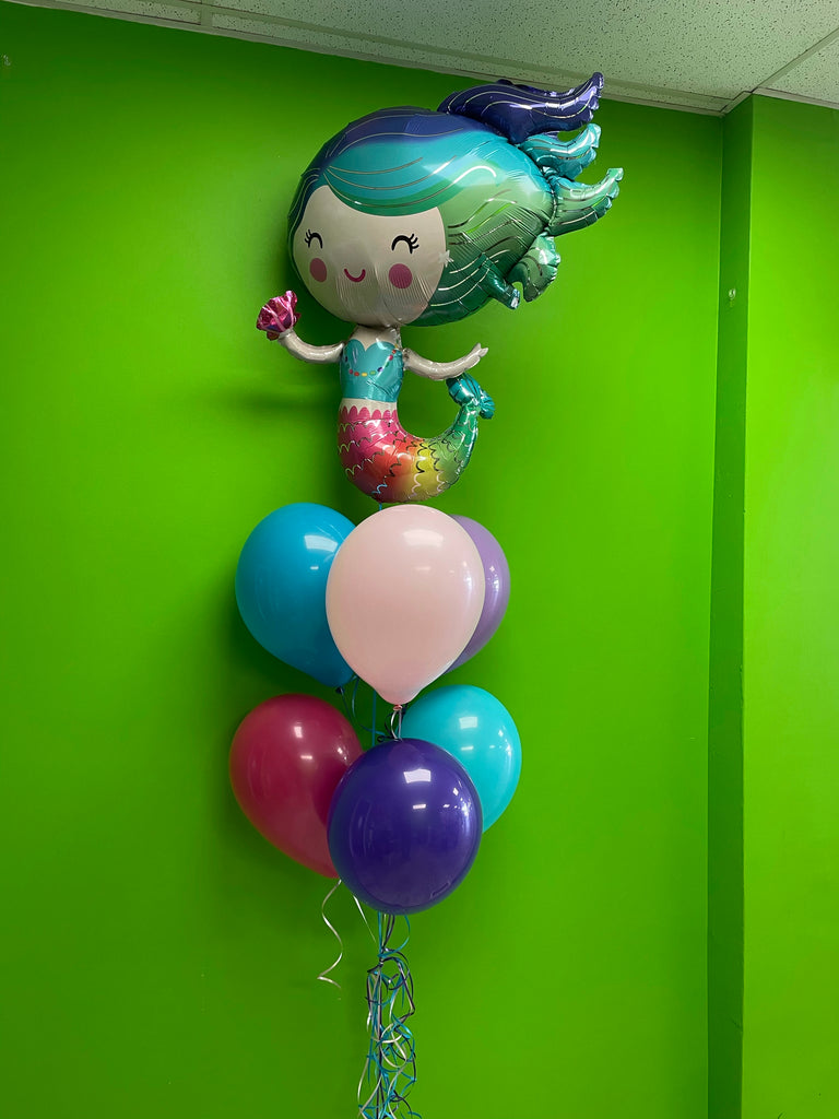 Mermaid balloon bouquet