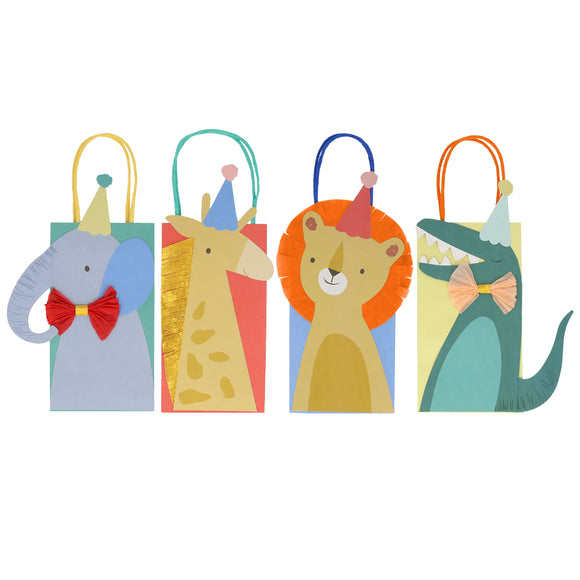 Animal parade party bags - Meri Meri