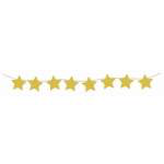 Gold mini star banner