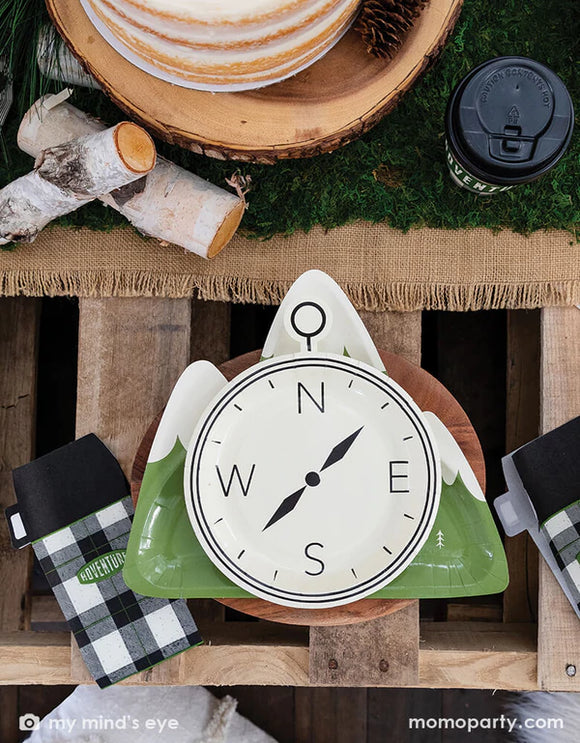 Adventure compass plates