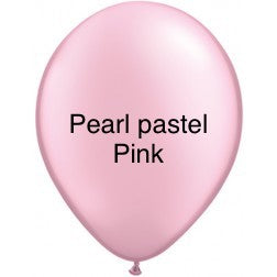 11” latex balloons for you to fill at home - pack of 5 - pastel shades
