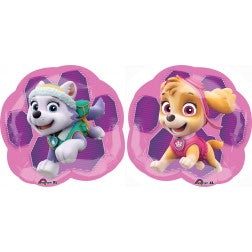 Supershape foil balloon - paw patrol girls (double sided)