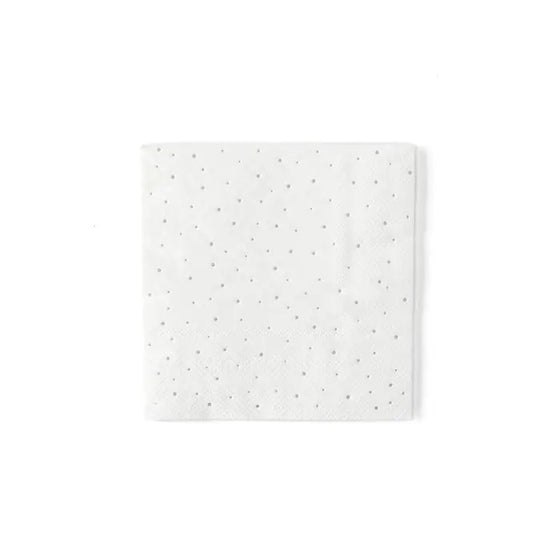 Winter white napkins
