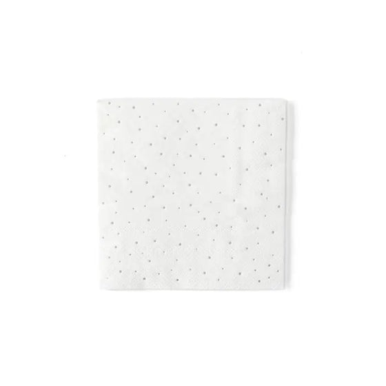 Winter white napkins